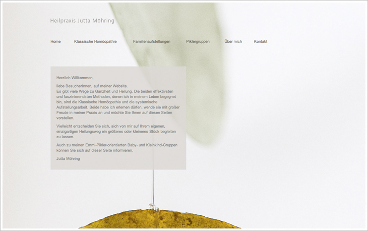 Website Heilpraxis Jutta Möhring